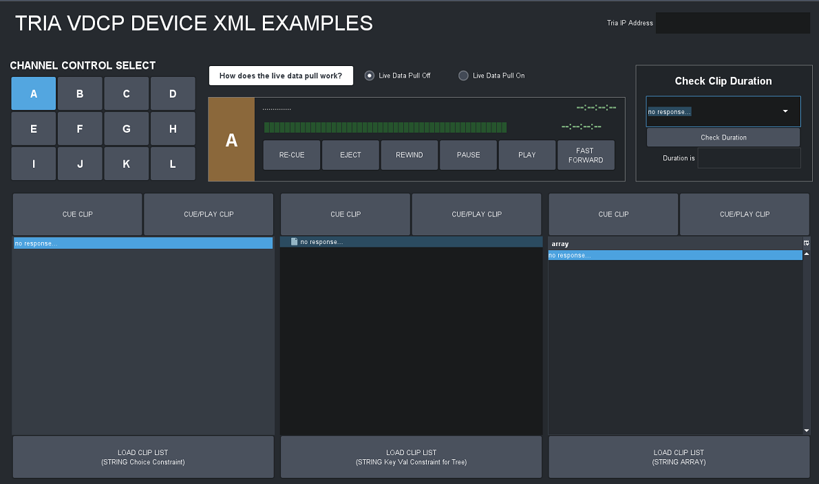 Thoughts on whether this would work for Mira + playback channels as well.  And just to be clear I am not talking about the playback of replays just pre produced video clips.